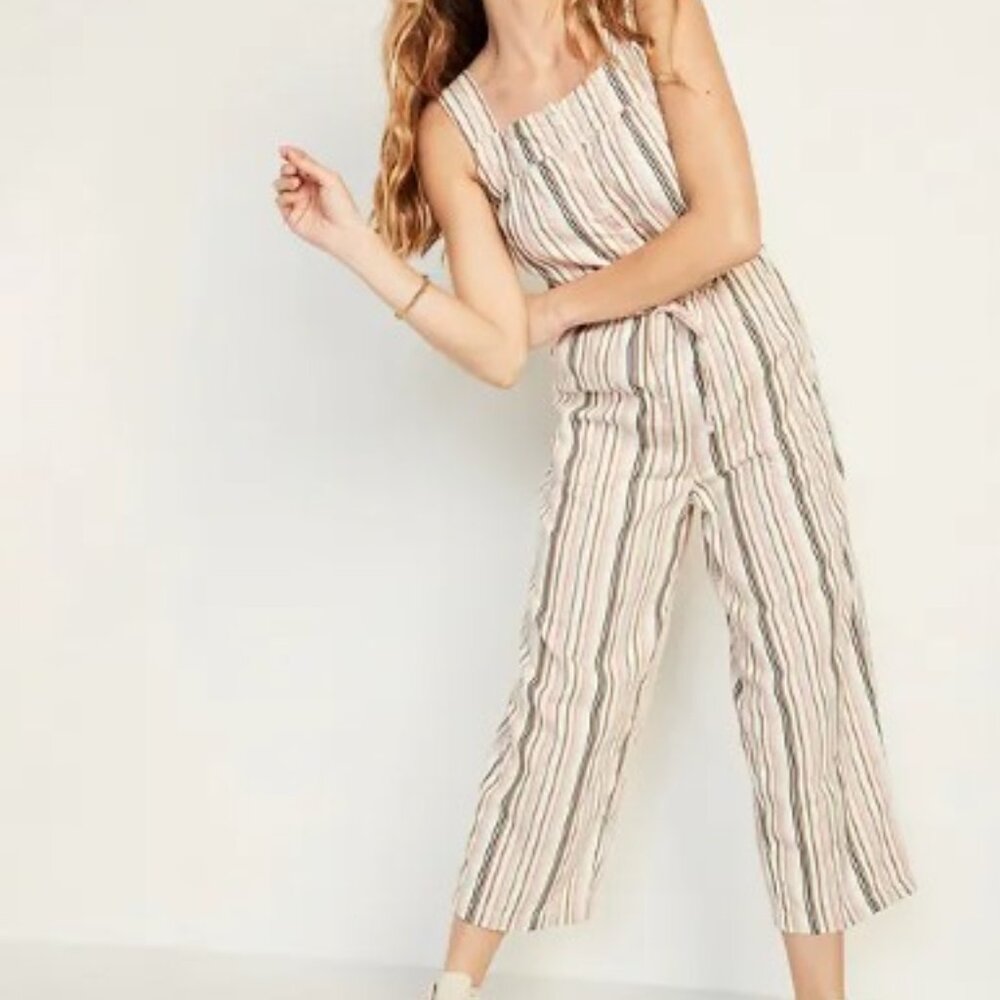 Old Navy Striped Jumpsuit